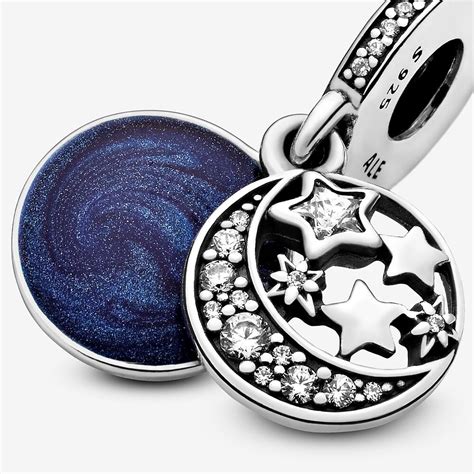 pandora moon stars charm